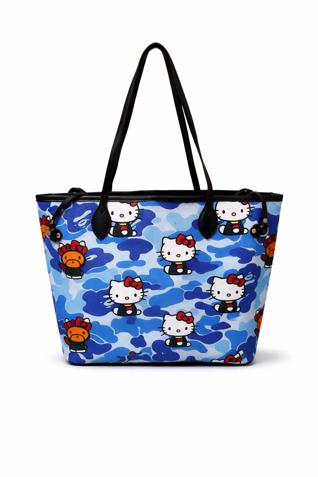 Blue HK Tote Bag