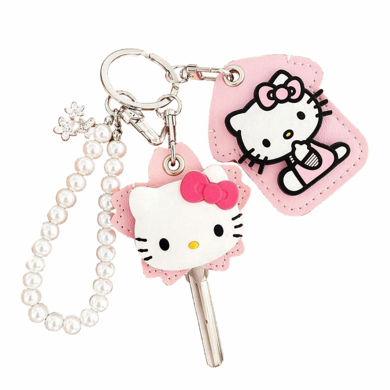 Pink HK Key Holder
