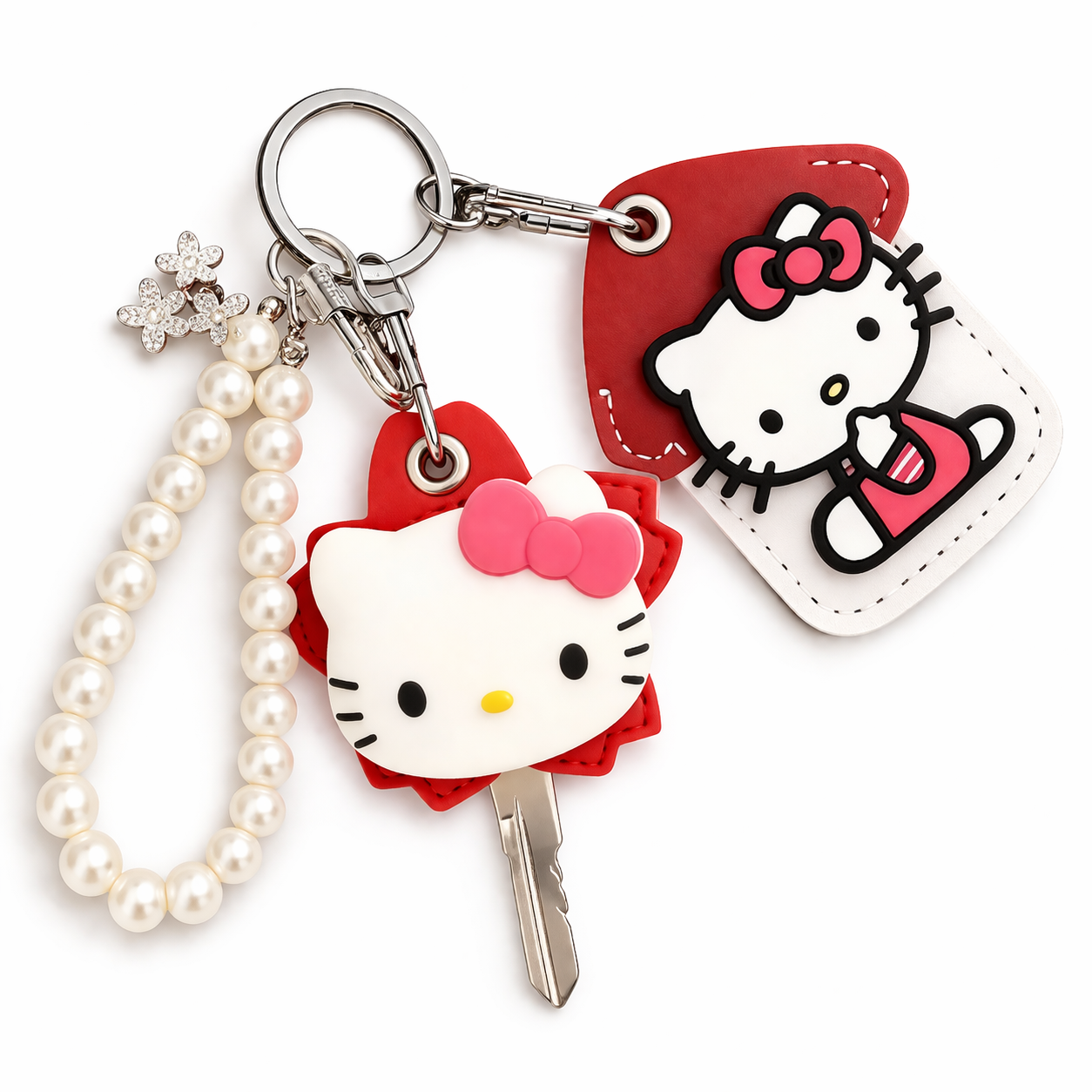 Red HK Key Holder