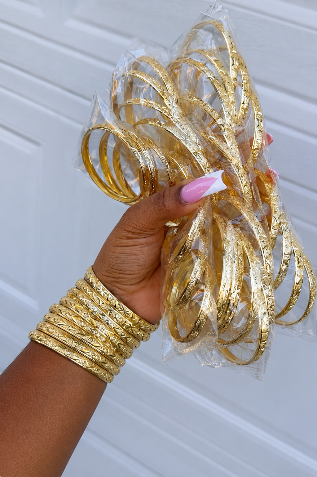 Gold Bangles Set of 6